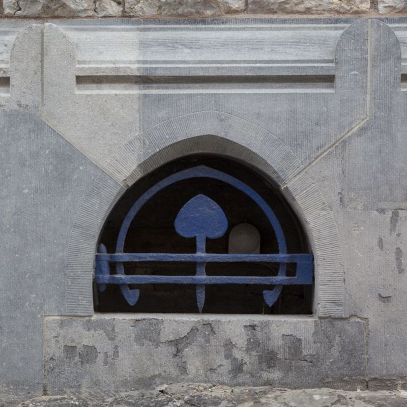 jour de cave / Maison Piot, Liège, rue de Sélys 17