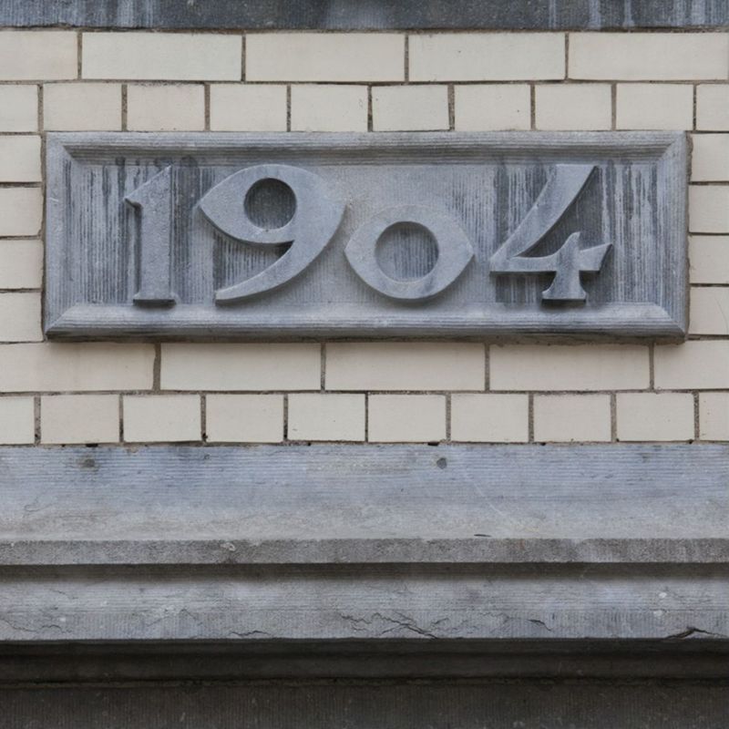 millésime / Maison Piot, Liège, rue de Sélys 17