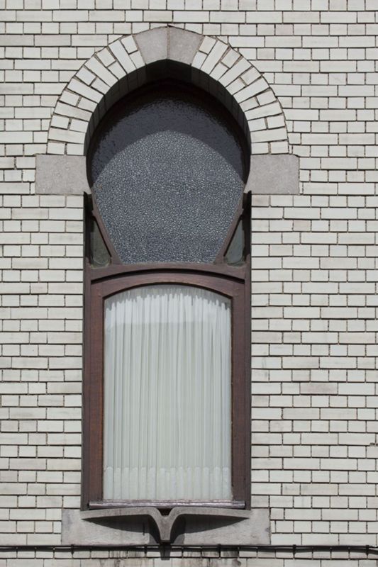 fenêtre[élément d'architecture] / Maison, Liège, rue du Jardin Botanique 34