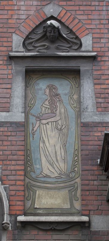 sgraffite[objet] / Maison, Liège, rue du Jardin Botanique 39