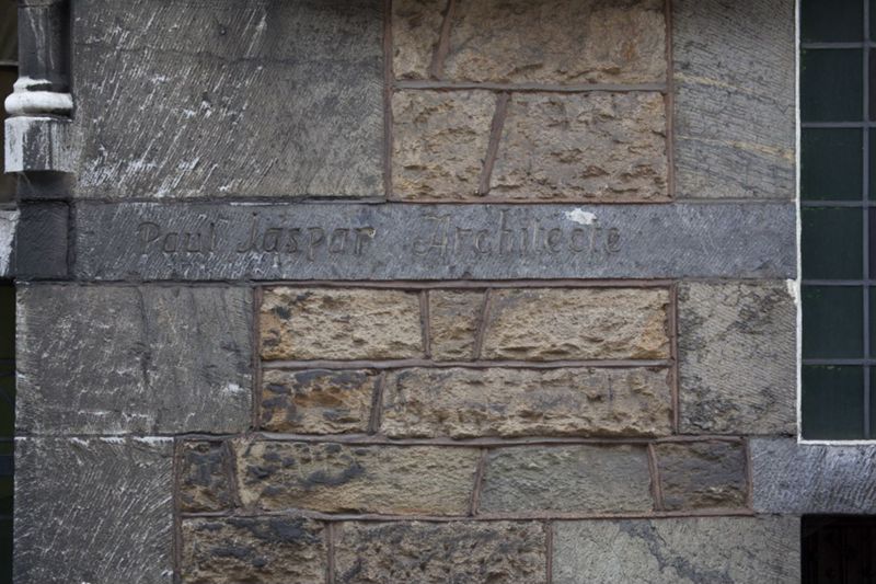 inscription[objet] / Maison Rassenfosse, Liège, rue Saint-Gilles 366