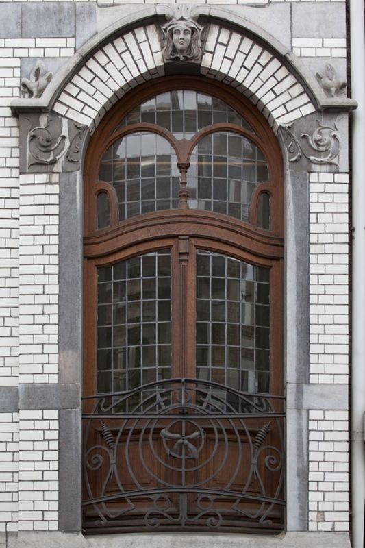 fenêtre[élément d'architecture] / Hotel Verlaine, Liège, rue Grandgagnage 12