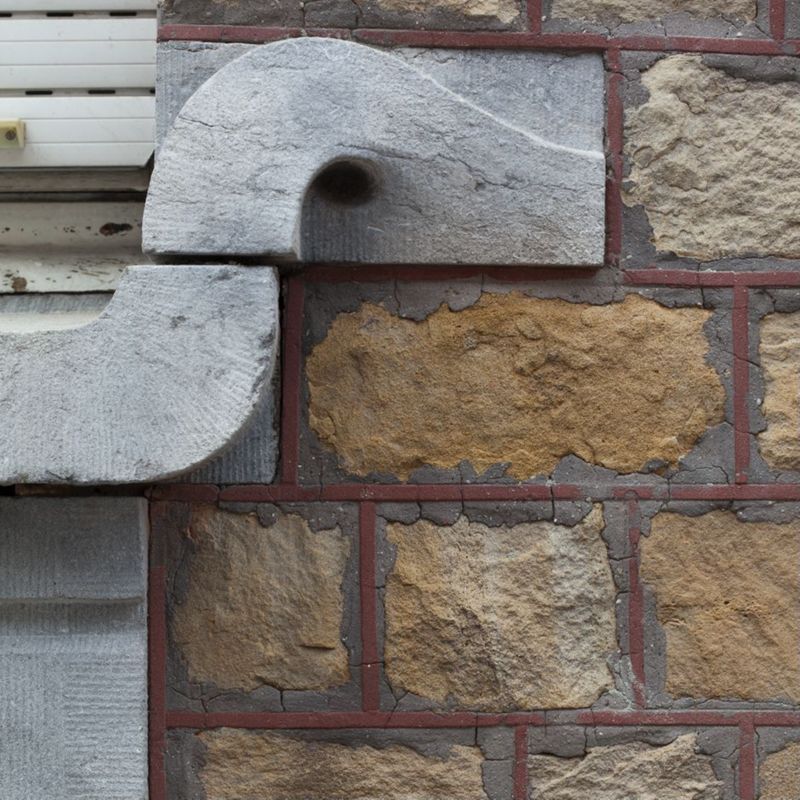 soubassement / Maison, Liège, rue Patenier 21