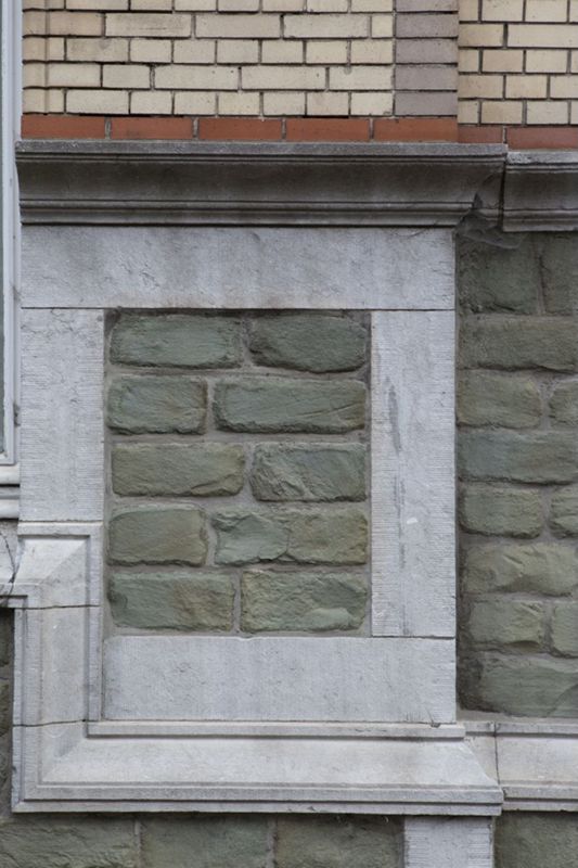 soubassement / Maison, Liège, rue César Franck 32