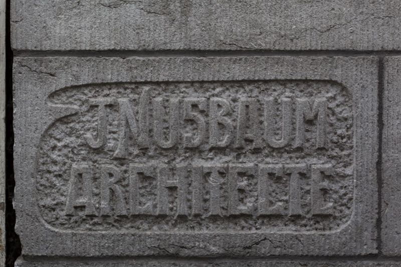 inscription[objet] / Maison, Liège, rue Léon Mignon 15