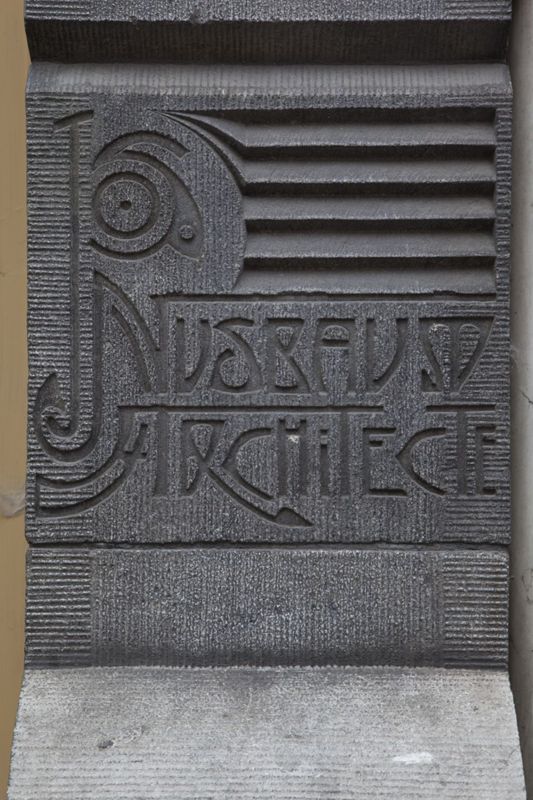 inscription[objet] / Maison, Liège, rue Léon Mignon 17