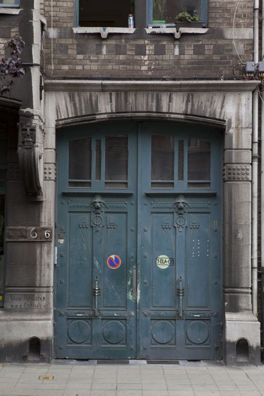 porte / Maison, Liège, rue du Parlement 6-8