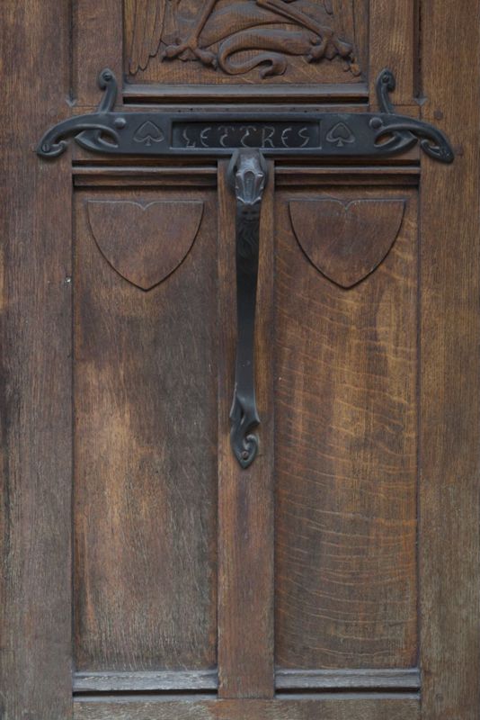 boîte aux lettres / Maison, Liège, rue Lairesse 37