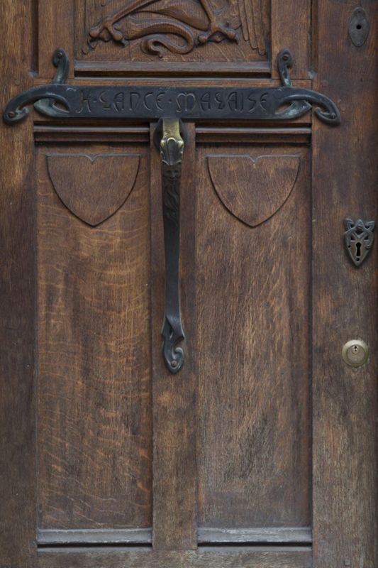 boîte aux lettres / Maison, Liège, rue Lairesse 37