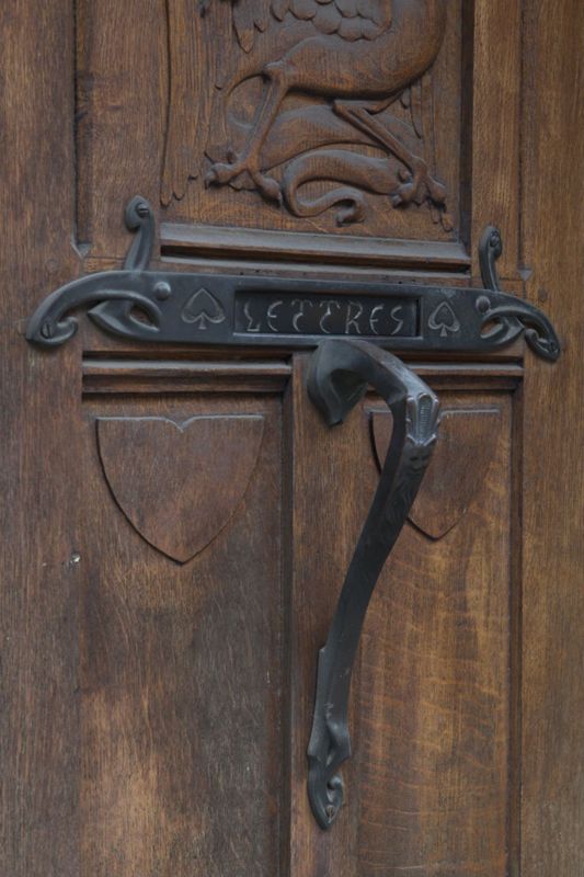 boîte aux lettres / Maison, Liège, rue Lairesse 37