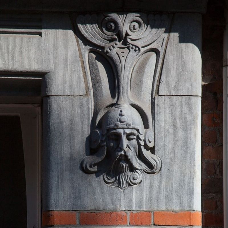 sculpture[objet] / Maison Defeld, Liège, rue Ernest de Bavière 19