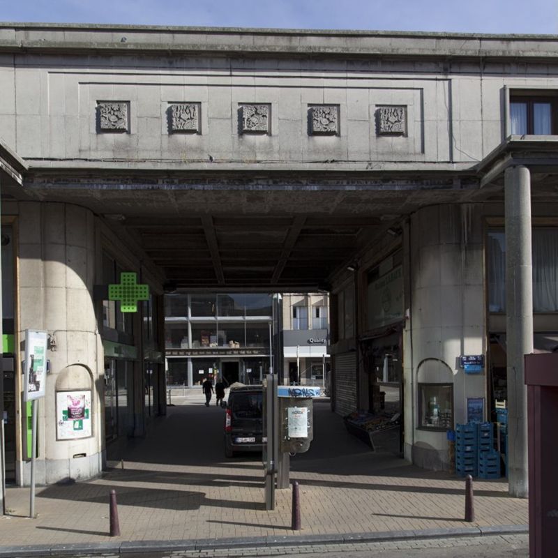 colonnade[f] / Galerie, Charleroi, Place Albert Ier