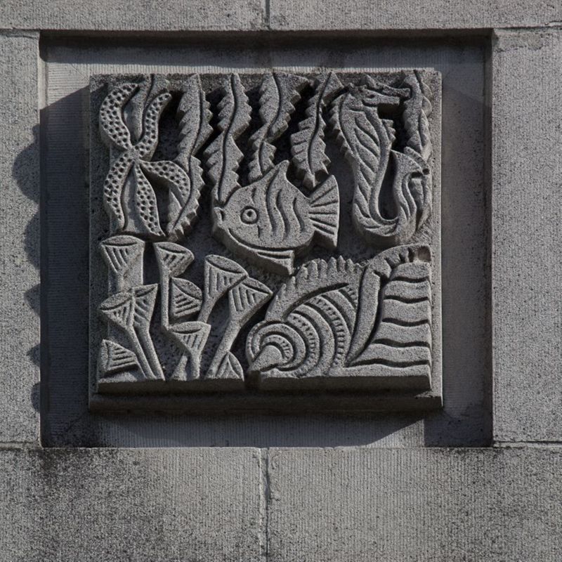 ornement / Galerie, Charleroi, Place Albert Ier