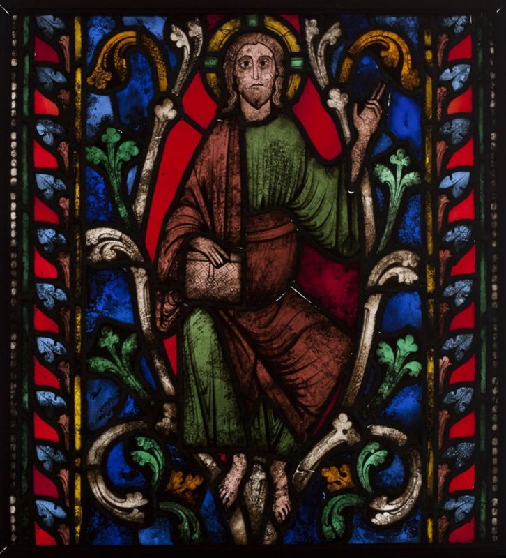 Christ tenant le livre de vie