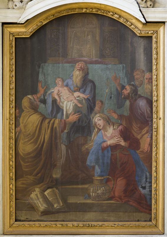 Opdracht van Jezus in de tempel