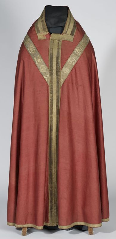 Chasuble de Thomas Becket de Canterbury portée à l'abbaye Saint-Nicolas des Prés vers 1170.