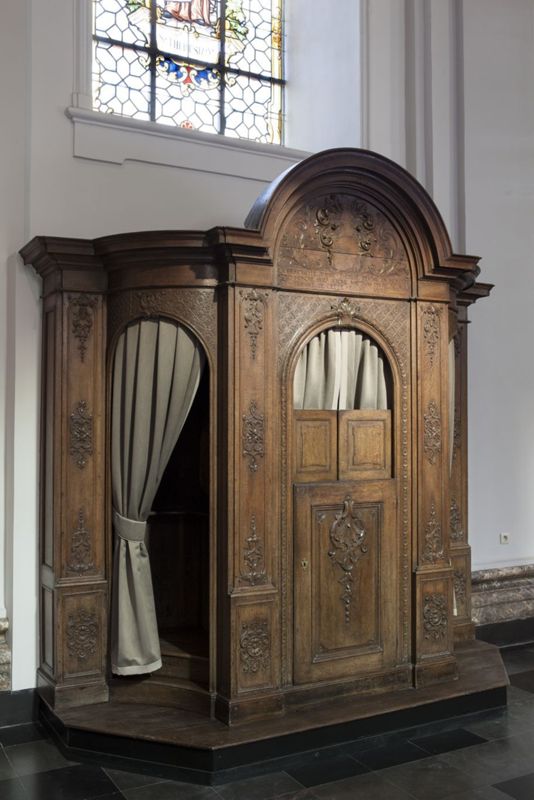 confessionnal / Eglise Saint-Barthélemy[Liège]