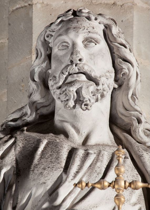 Christus Zaligmaker draagt de wereldbol (Salvator Mundi)