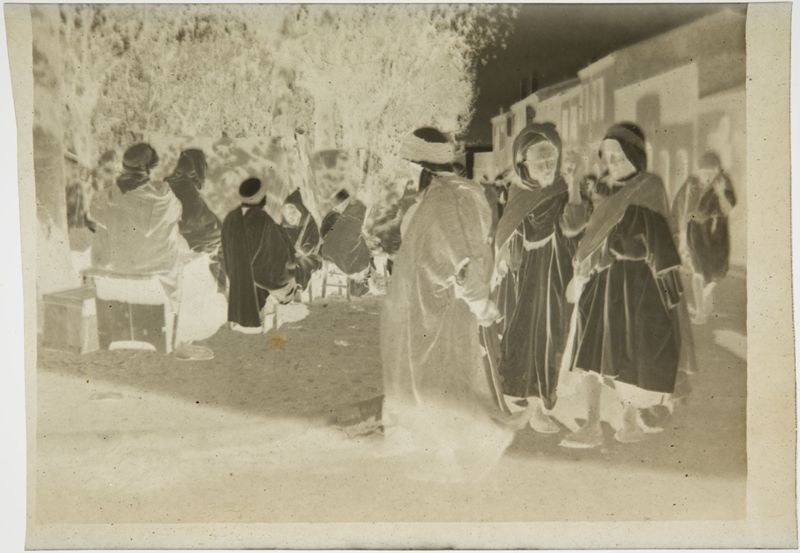 Scène de rue, le marché arabe à Blida