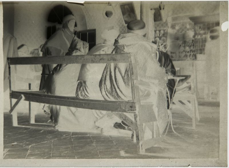 Scène dans le café d'Ali Cherif à Blida