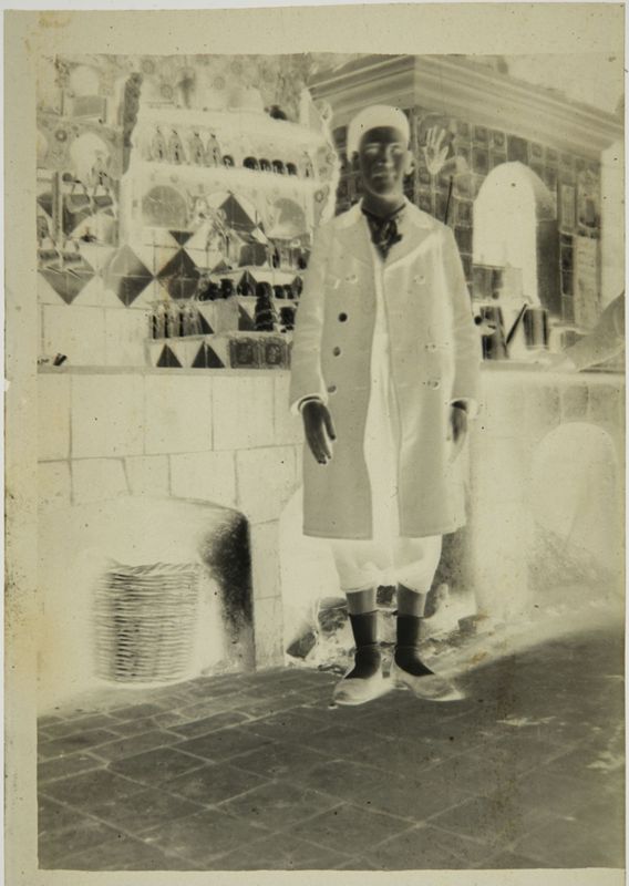 Moustapha dans le café d'Ali Cherif à Blida