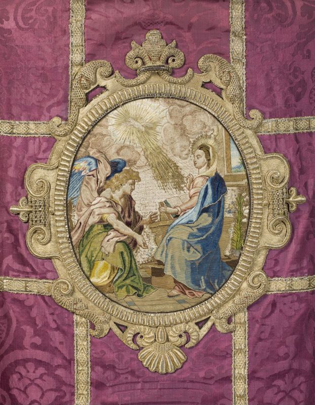 Kazuifel met de Boodschap van aartsengel Gabriel aan Maria