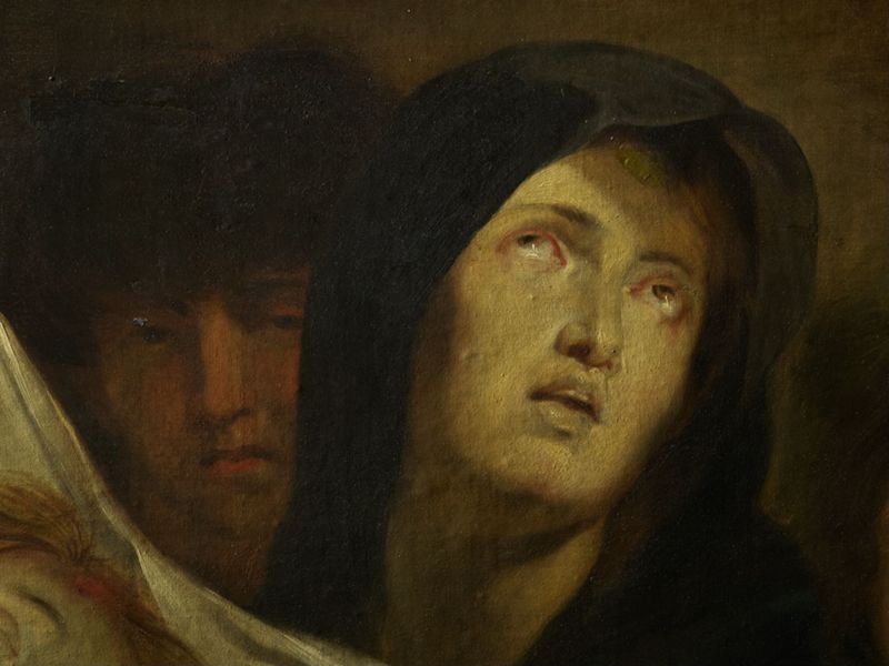 Christus op het stro