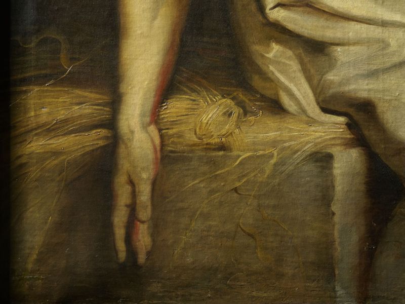 Christus op het stro