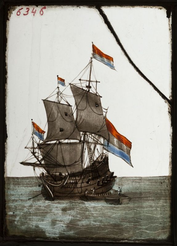 Navire battant pavillon hollandais