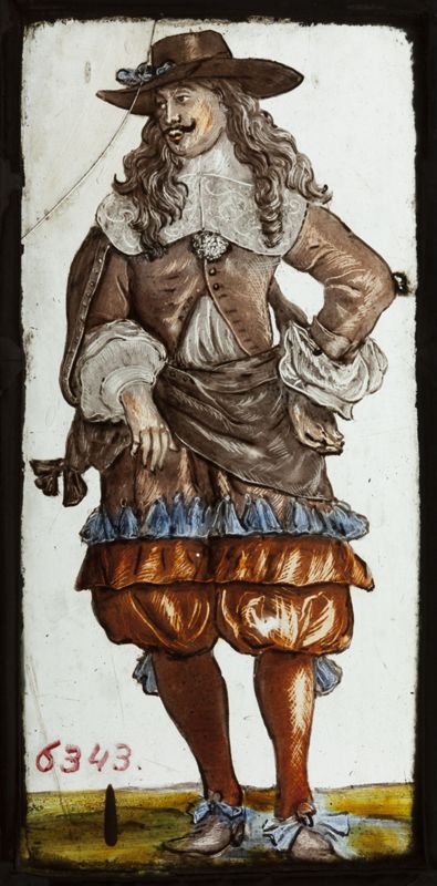 Homme en costume du XVIIe siècle