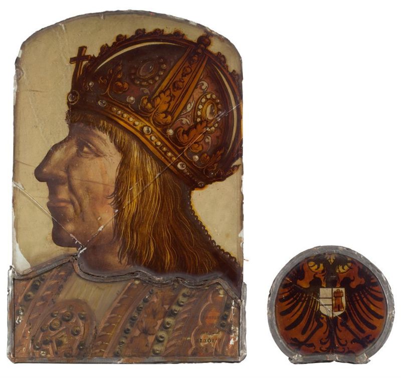 Membre masculin de la Maison de Habsbourg avec armoiries