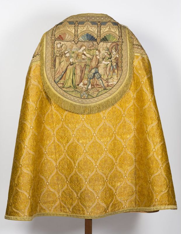 Kerstgewaad met de Onthoofding van Sint-Jan de Doper