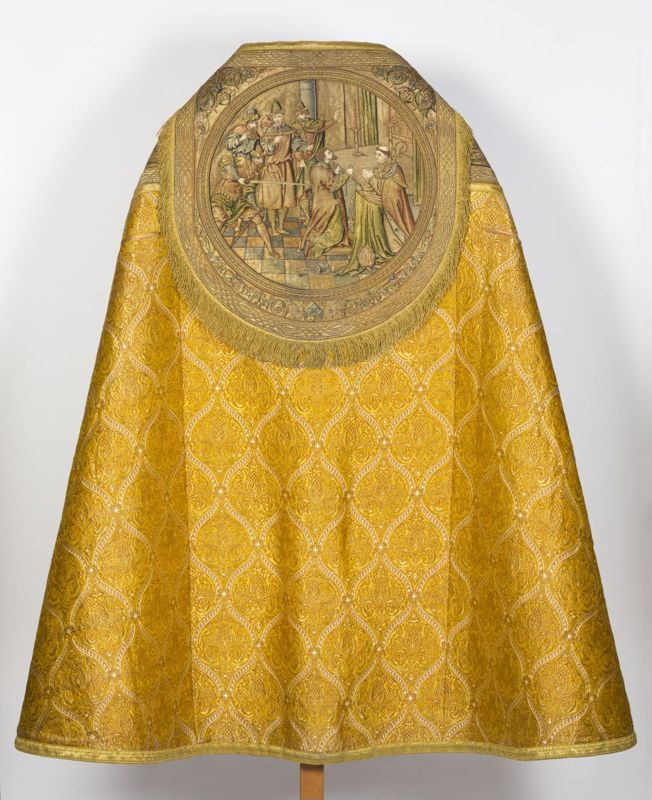 Kerstgewaad met de Gevangenneming van de H.  Mattheus