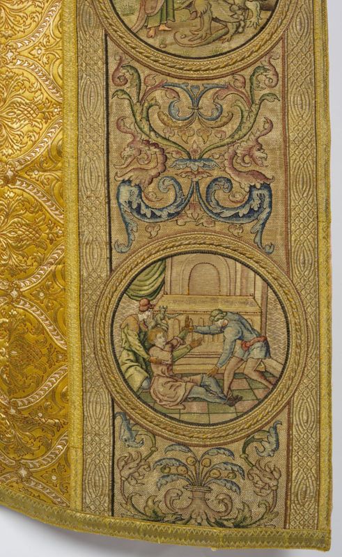 Kerstgewaad met de Gevangenneming van de H.  Mattheus