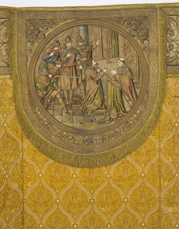 Kerstgewaad met de Gevangenneming van de H.  Mattheus
