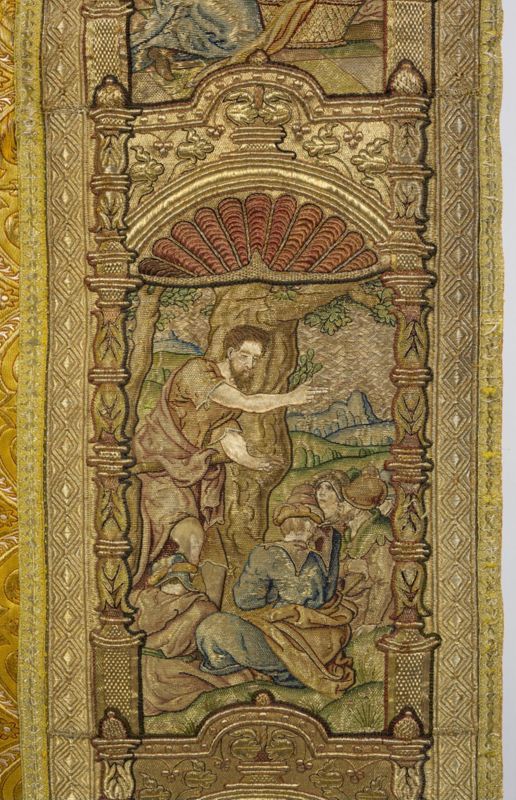 Kerstgewaad met de Onthoofding van Sint-Jan de Doper