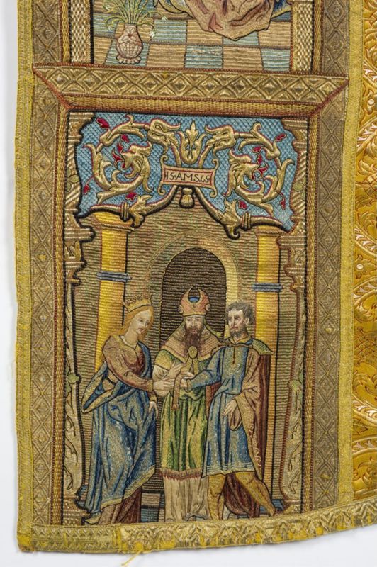 Kerstgewaad met de Hemelvaart van Maria