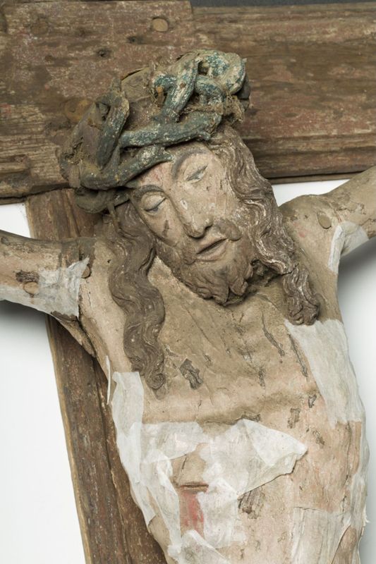 Calvaire de Lesve: Christ en croix