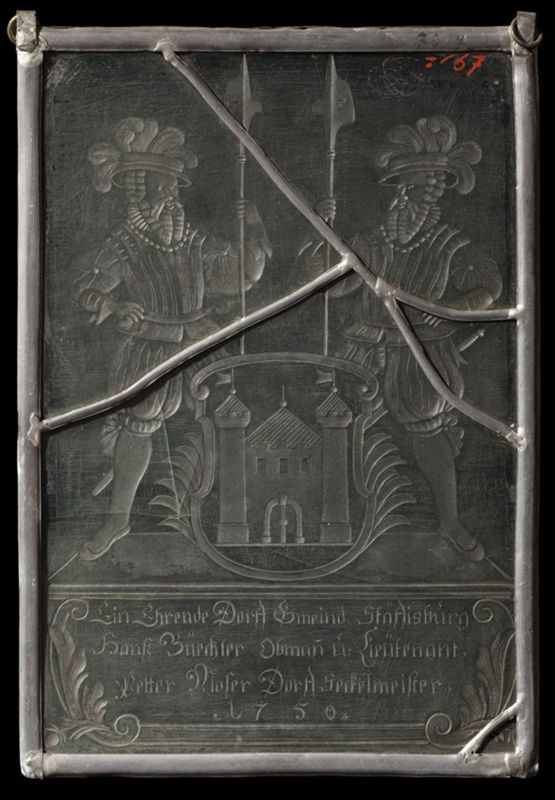 Deux hallebardiers