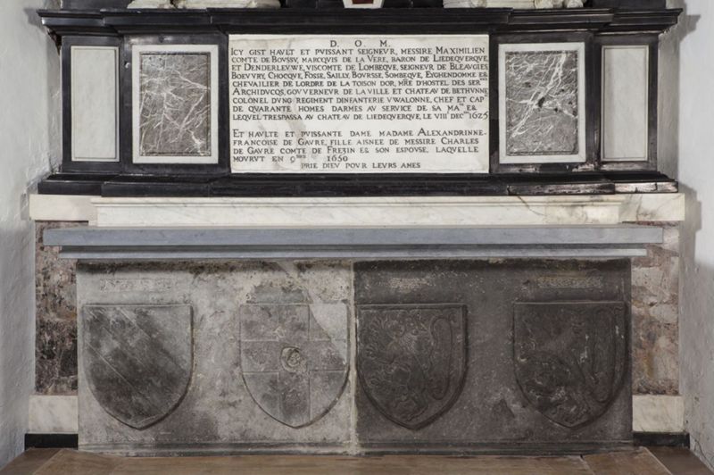 Mausolée de Maximilien II de Hennin-Liétard et d'Alexandrine-Françoise de Gavre