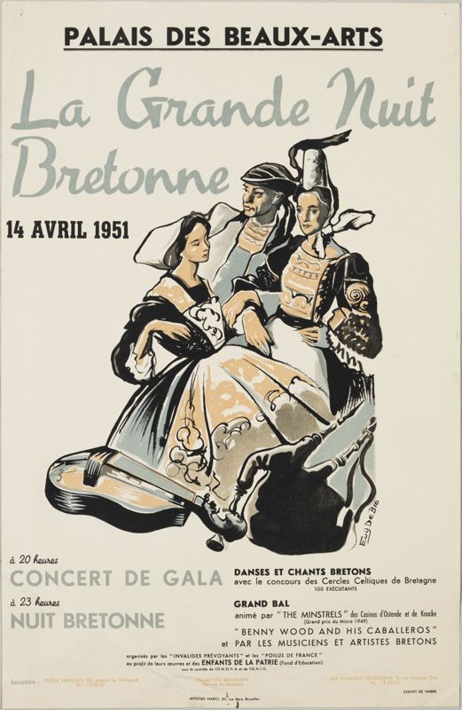 Affiche de "La Grande Nuit Bretonne"