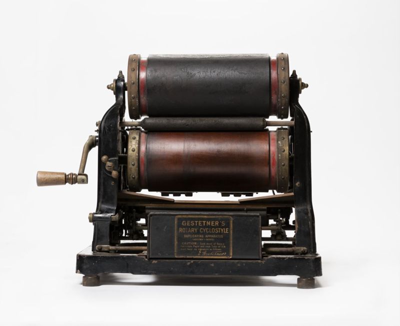 Duplicateur de marque Gestetner, modèle n°6