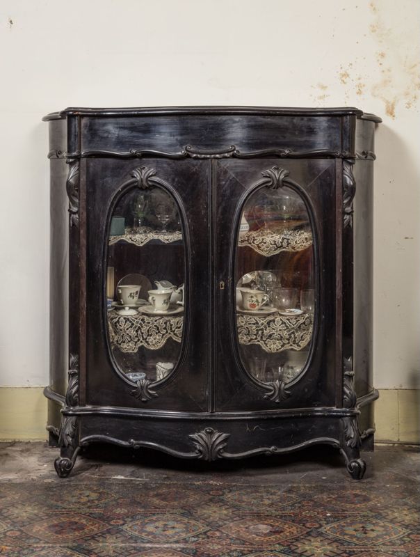 Meuble d'appui vitrine