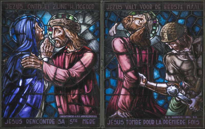chemin de croix / Eglise Saint-Vincent de Paul[Scheut]