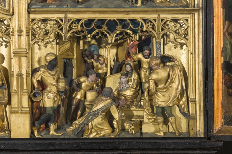 Retable de la Vierge et de l'Enfance du Christ
