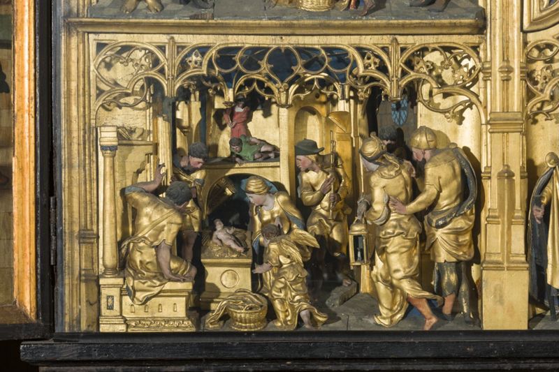 Retable de la Vierge et de l'Enfance du Christ
