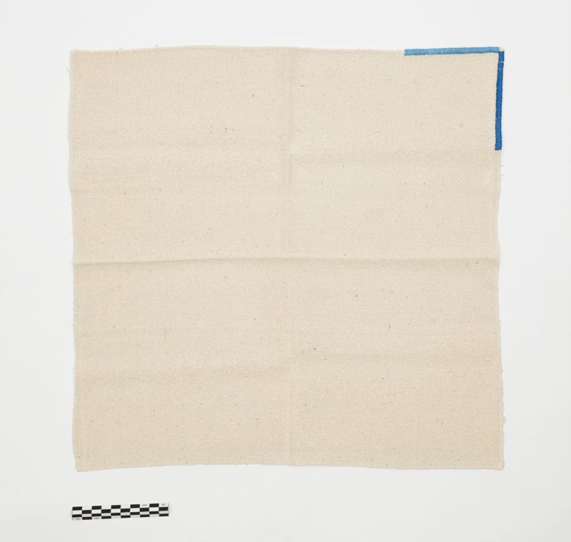 Linge de table brodé (grande et petite nappes, serviette)