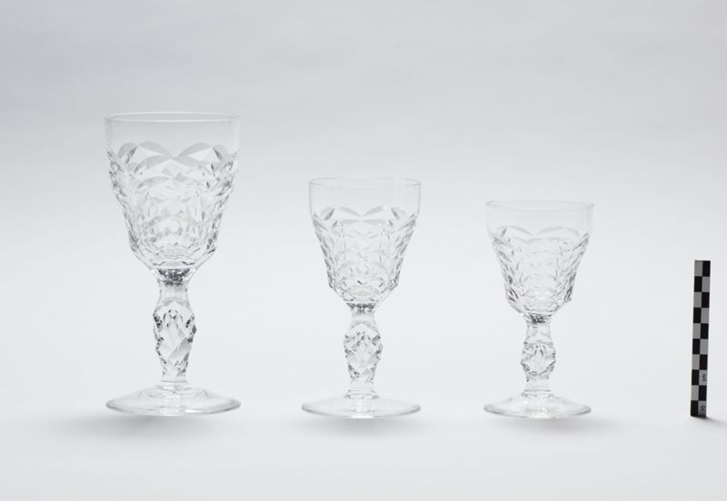 Service de verres en cristal