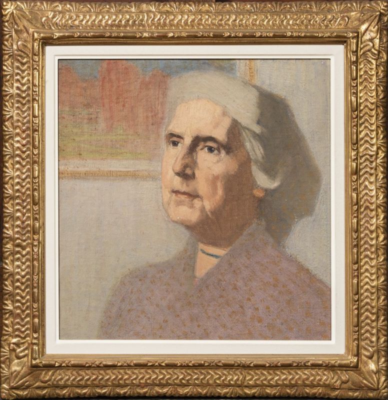 Portrait de la femme de l'artiste
