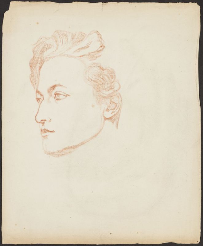 Esquisse de portrait de femme